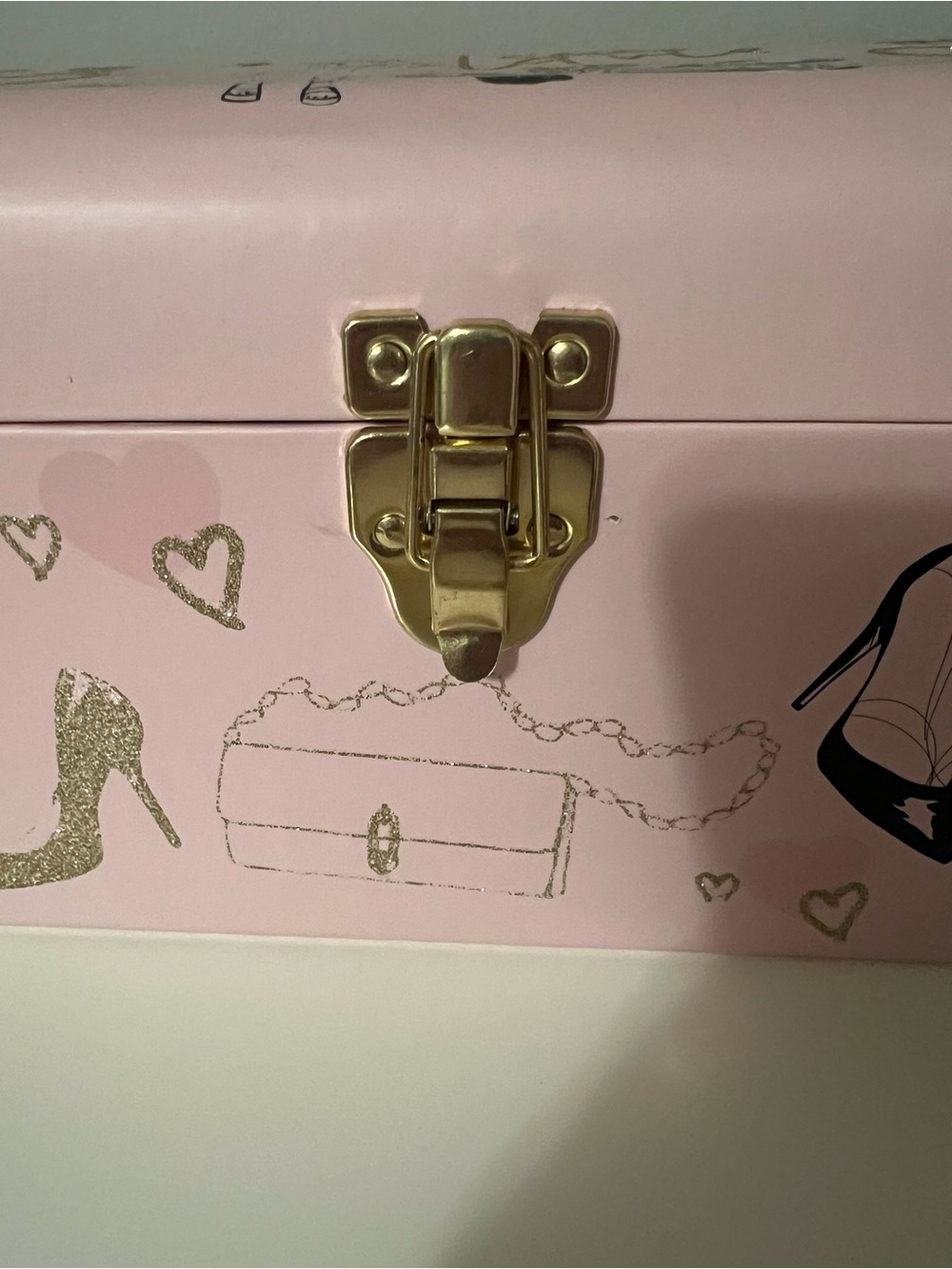 Pink Decorative Fashion-Themed Storage Box - Picture 11 of 11